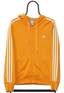 Vintage Adidas Orange Zip Up Hoodie