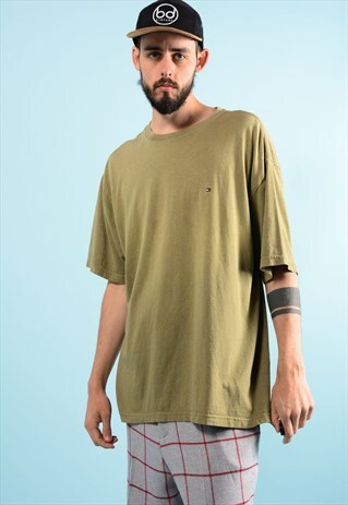 TOMMY HILFIGER GREEN T-SHIRT