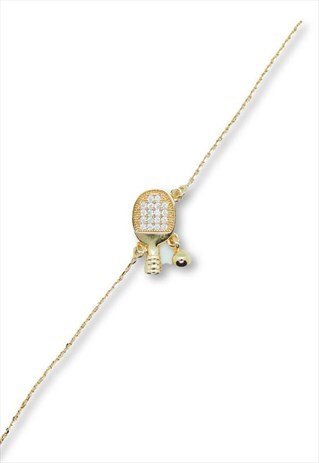 TENNIS RACKET BRACELET