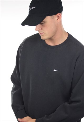 VINTAGE NIKE SMALL LOGO SWEATSHIRT JUMPER