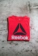 VINTAGE Y2K REEBOK SPELL OUT TSHIRT