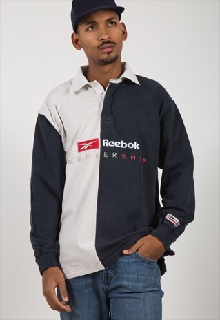 VINTAGE 90S REEBOK POLO SHIRT / 0979