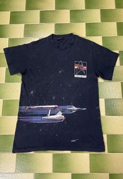Vintage 1991 Star Trek 25th Anniversary All Over Print Tee