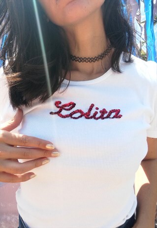 BENETTON CUSTOMIZED LOLITA T-SHIRT