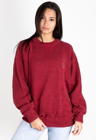 VINTAGE 80S TOMMY HILFIGER KNIT JUMPER / S0257