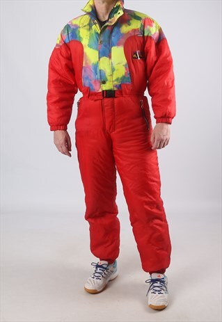 VINTAGE KA-OS FULL SKI SUIT SNOW XS 34 - 36" (9DJ)