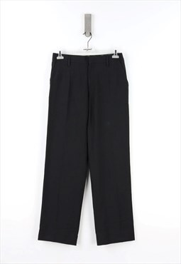 Dolce & Gabbana Regular Fit Classic Trousers in Black - 50