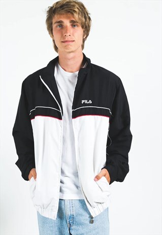 VINTAGE 80S FILA SHELL SPORT JACKET / S4206
