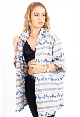 VINTAGE PATTERNED SHIRT S411