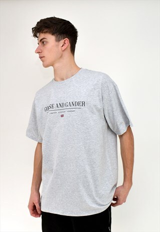 G&G UNISEX HEATHER GREY LTD S/S TEE