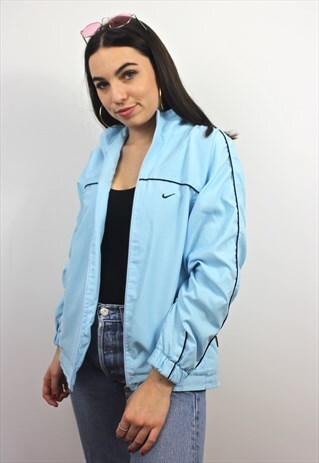 90'S RETRO BLUE TRACK JACKET