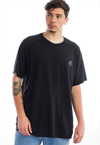 VINTAGE ADIDAS LOGO T-SHIRT 90S XXL 6.6