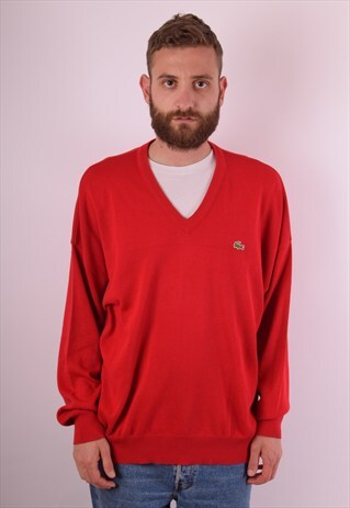 VINTAGE 80S LACOSTE JUMPER MADE IN FRANCE (500)