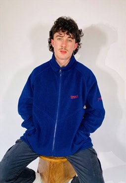 Vintage size XL 90s Regatta Fleece Jacket In Blue