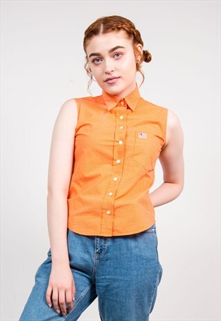 VINTAGE 90'S RALPH LAUREN SLEEVELESS SHIRT