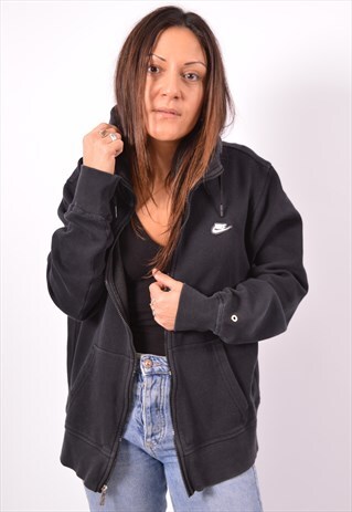 VINTAGE NIKE HOODIE SWEATER BLACK