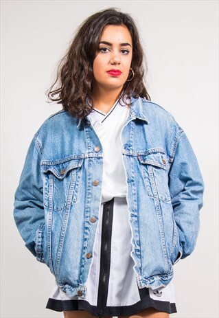 90'S VINTAGE LEVI'S BLUE DENIM JACKET