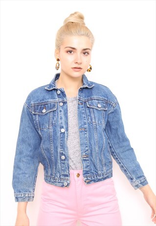 VINTAGE 90S BLUE DENIM JACKET