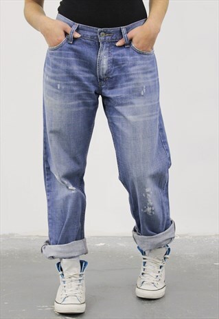 VINTAGE LEVI'S 527 BLUE MOM JEANS