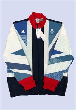 Navy White Team GB London Olympics 2012 Zip Up Track Jacket