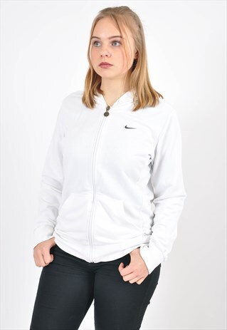 VINTAGE 90S HOODIE IN WHITE