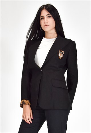 VINTAGE DOLCE & GABBANA ELEGANT JACKET BLACK