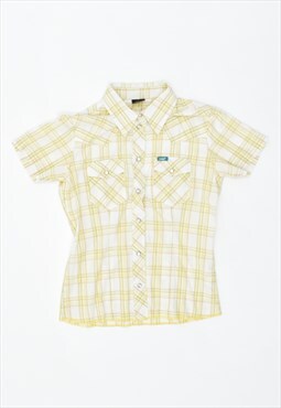 Vintage Lee Shirt Check Yellow