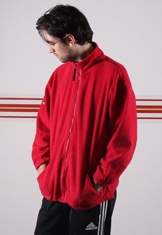 CANDY RED EISENEGGER FLEECE