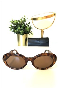 Gianni Versace MOD 527/B Medusa Tortoiseshell Sunglasses