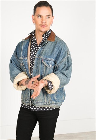 LAST UNIT SALE/ VINTAGE 80S LEVI'S WINTER BLANKET JACKET