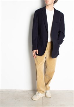 Men's Loro Piana Navy Blue Blazer