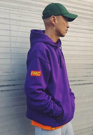 FMC PREMIUM HEAVYWEIGHT OVERSIZED HOODIE PURPLE