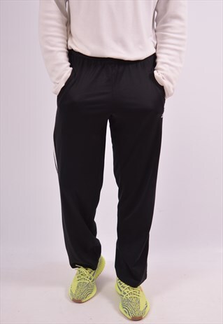 VINTAGE ADIDAS TRACKSUIT TROUSERS BLACK