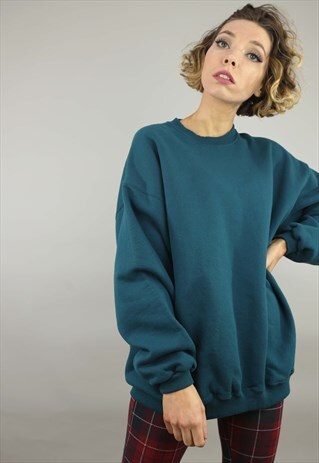 RETRO OVERSIZED SWEATER SWEATSHIRT
