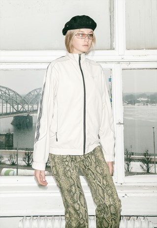 UMBRO VINTAGE WHITE RAVE JACKET
