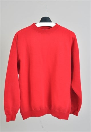 VINTAGE 00S SWEATSHIRT IN RED