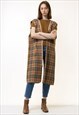 80S VINTAGE BURBERRY UNDER COAT VEST LONG 5573