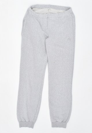 VINTAGE 90'S PUMA TRACKSUIT TROUSERS GREY