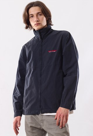 90'S VINTAGE MENS POLO SPORT WINDBREAKER HARRINGTON JACKET