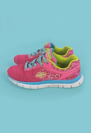 VINTAGE SKECHERS PINK RAINBOW SHOES/ UK 3 / EU 36/ US 4