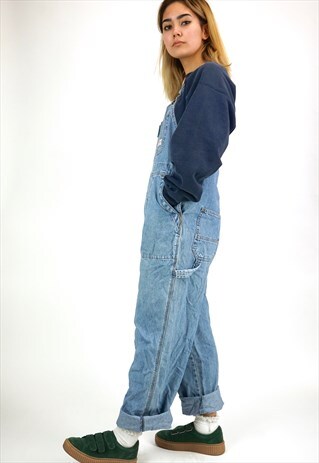 VINTAGE 90'S DENIM DUNGAREES