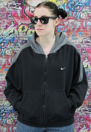 NIKE HOODIE/HOODED UNISEX SWEATSHIRT. BRANDED SPORTSWEAR.