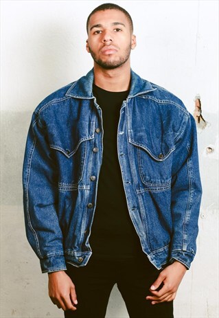 VINTAGE LINED DENIM JACKET