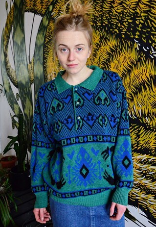 90S VINTAGE JUMPER