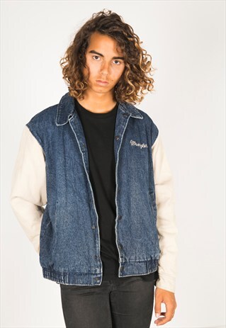 VINTAGE 80S WRANGLER WINTER BLANKET JACKET / R3100R102