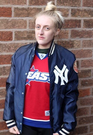 VINTAGE NEW YORK YANKEES STARTER BASEBALL JACKET MLB