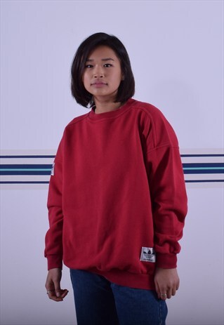 RED ADIDAS SWEATSHIRT