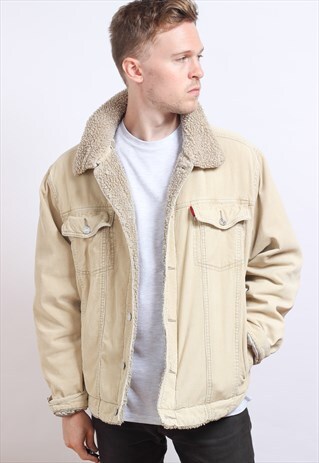 VINTAGE FLEECE LINED CORDUROY JACKET