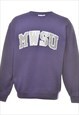 Vintage Champion Mwsu Printed Sweatshirt - M