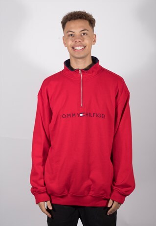TOMMY HILFIGER 1/4 SWEATSHIRT